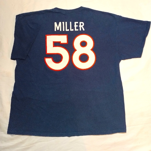 Denver Broncos T-shirt- Von Miller #58 - Picture 2 of 3